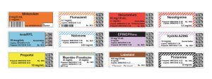 medication labels